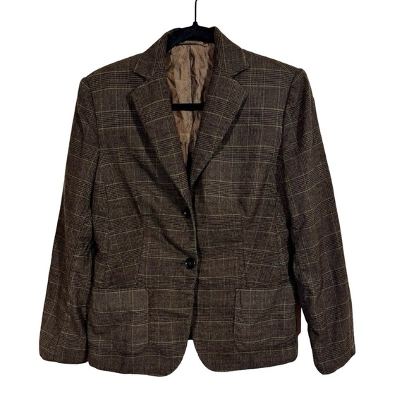 Kiton Wilkes Bashford Wool Glen Plaid Sport Coat Blazer Italy PLEASE READ - Picture 2 of 10